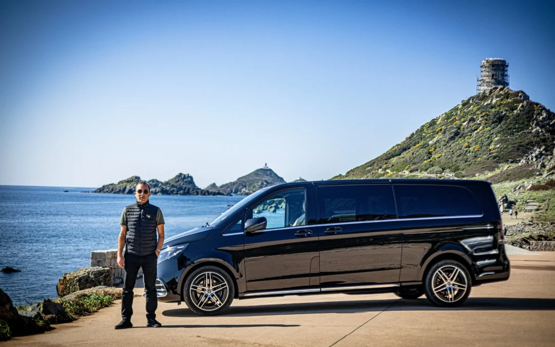 Mercedes Classe V VTC en Corse, confort et transferts